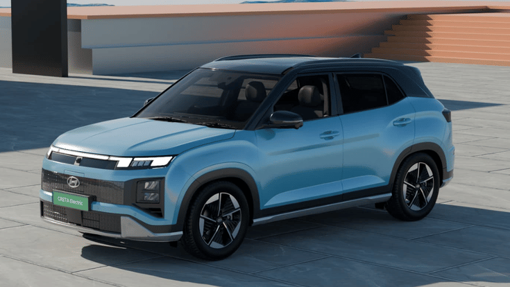 Hyundai Creta Electric front Hyundai Creta Electric front